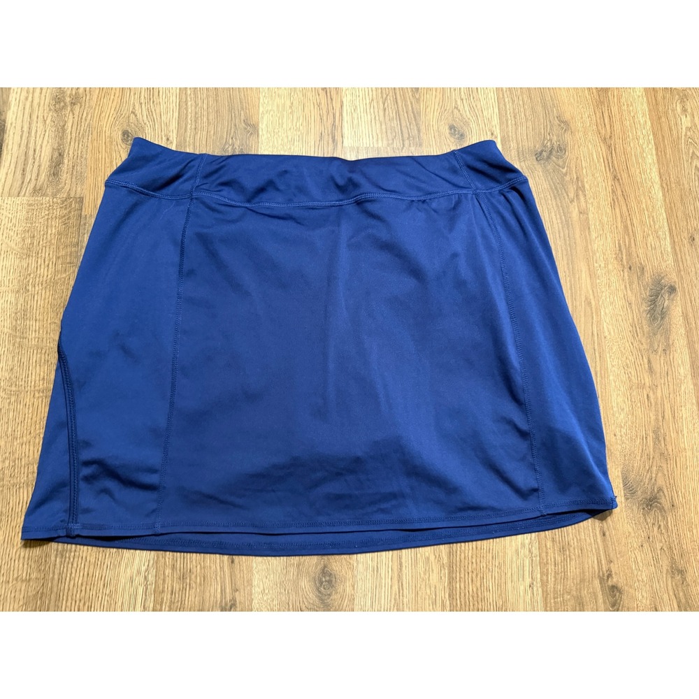 Tangerine Skort Womens XXL Navy Blue Ladies Activewear Excellent Used Condition